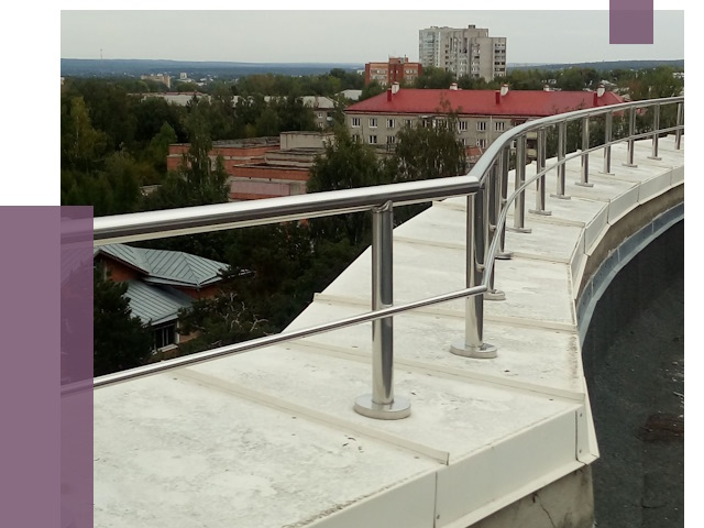 Парапеты и ограждения кровли в Иванове от 5011 руб.