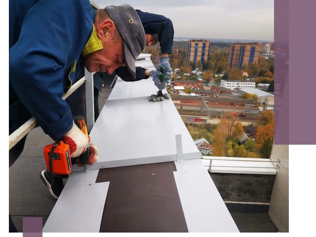 Монтаж парапетов в Иванове — установка прочных металлических ограждений