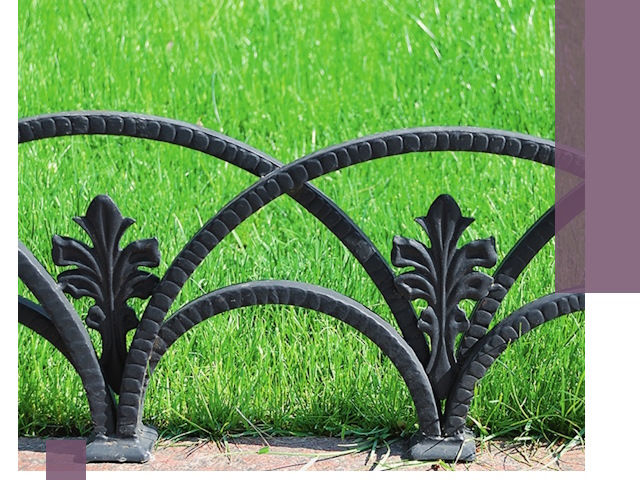 Декоративные металлические бордюры под ключ в Иванове