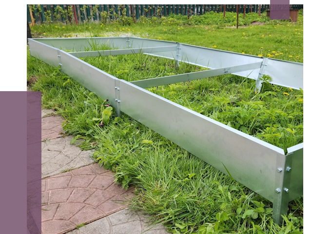 Металлические бордюры для грядок в Иванове от 1808 руб. 