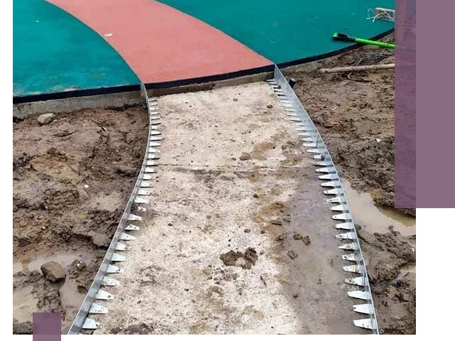 Металлические бордюры для дорожек в Иванове — монтаж и изготовление