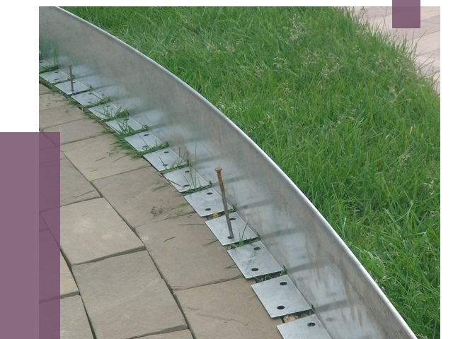 Металлические бордюры для тротуаров в Иванове от 8782 руб.