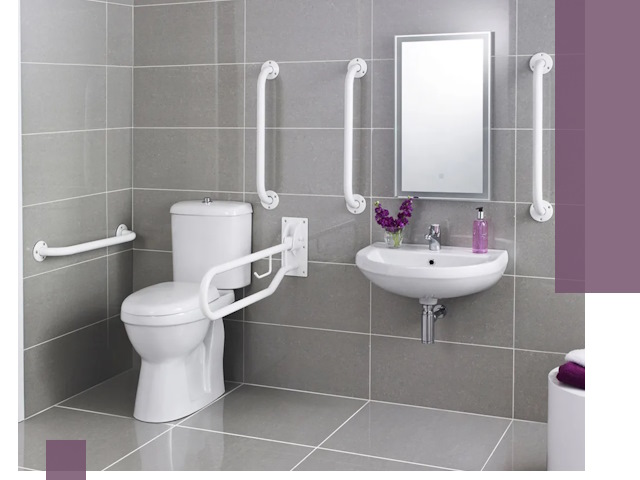 Поручни для санузлов в Иванове: установка, ремонт и монтаж